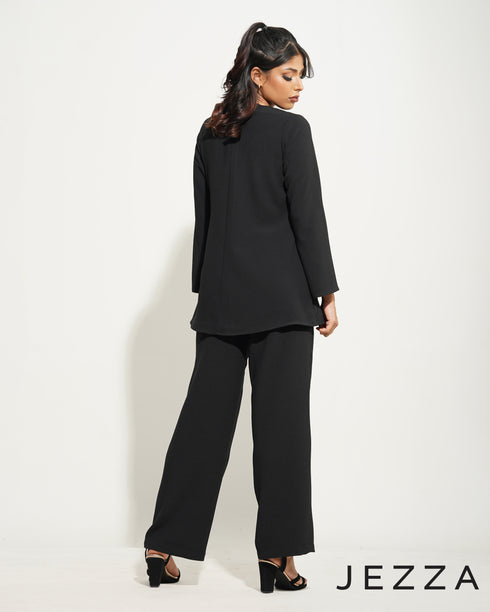 Textured Black Co-Ord 66361